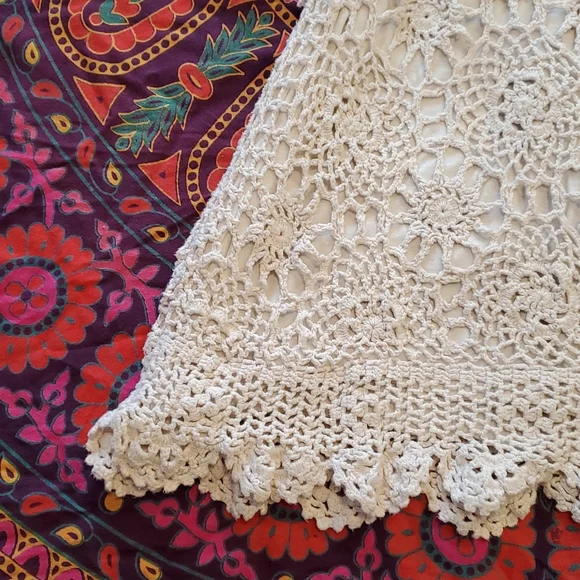 Vintage 70s one of a kind crochet dress - Picture 5 of 16